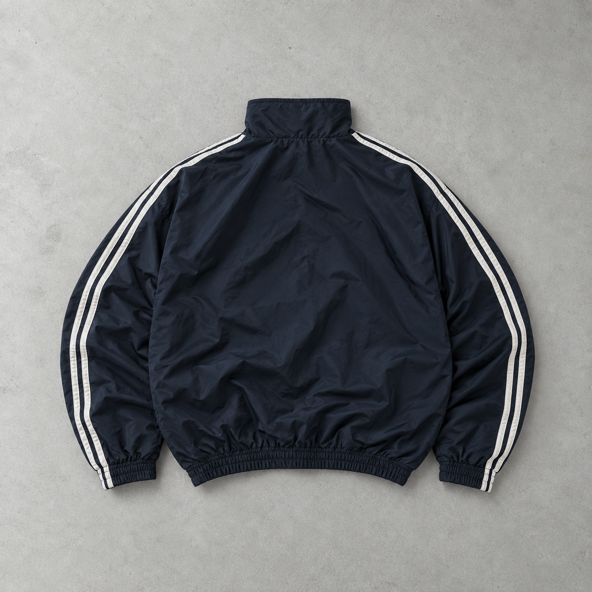 Veste de survêtement Adidas bleu marine rare (XL)