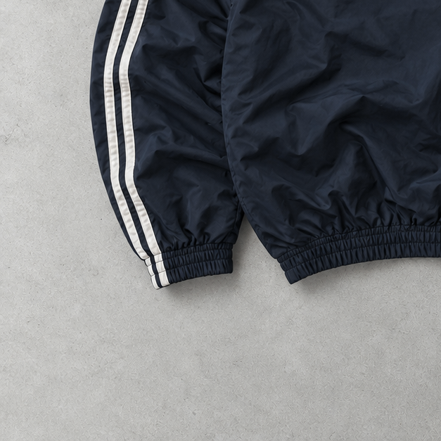 Veste de survêtement Adidas bleu marine rare (XL)