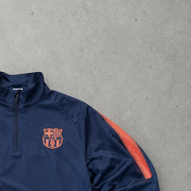 FC Barcelona 2017 Nike Tracksuit Navy Rare (L)
