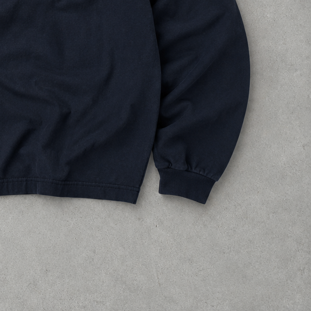 Polo Ralph Lauren Rugby Shirt Marineblau, Weiß Rare (XXL)