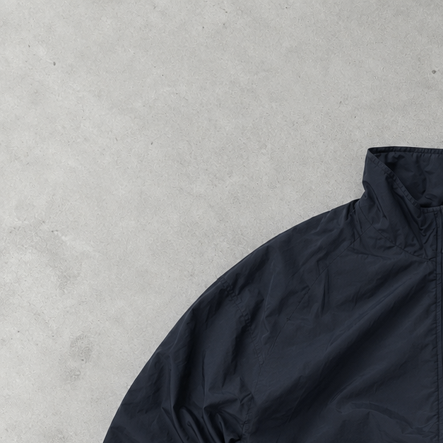 Veste de survêtement vintage Adidas bleu marine limitée (L) logo brodé