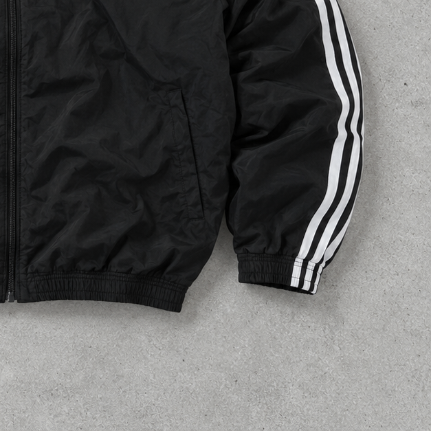 Adidas Jacke Weiß / Schwarz Selten (S)