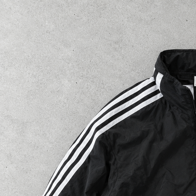 Adidas Jacke Weiß / Schwarz Selten (S)