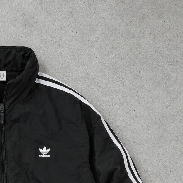 Adidas Jacke Weiß / Schwarz Selten (S)