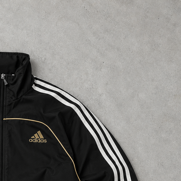 Adidas Trainingsjacke Schwarz / Weiß limitiert (S)