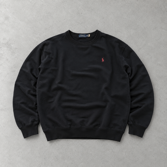 Ralph Lauren Sweater Schwarz Rare (L)