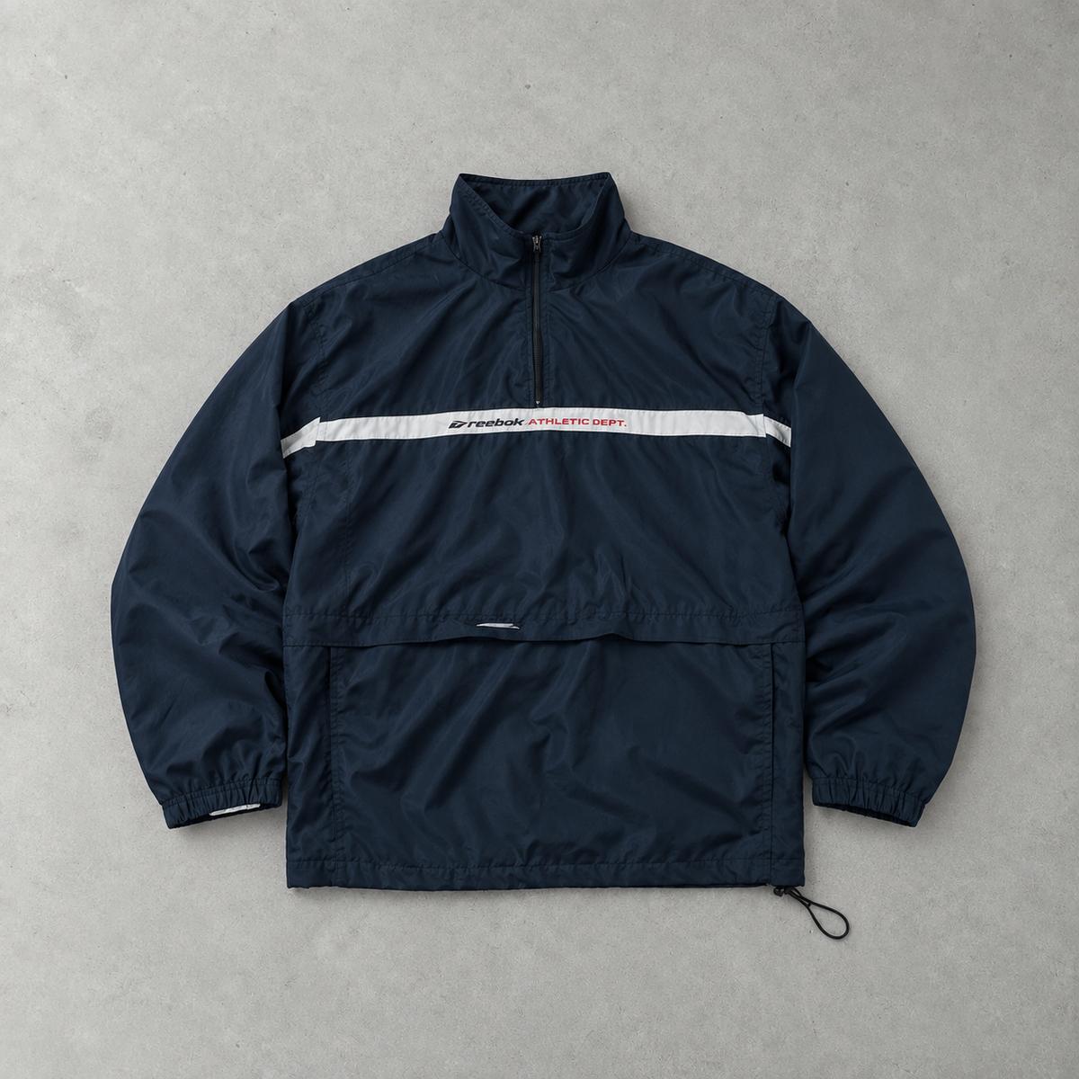 Reebok Windbreaker Marineblau Rare (XXL)