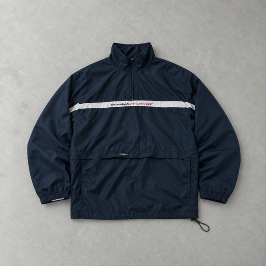 Reebok Windbreaker Marineblau Rare (XXL)