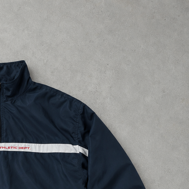 Reebok Windbreaker Marineblau Rare (XXL)