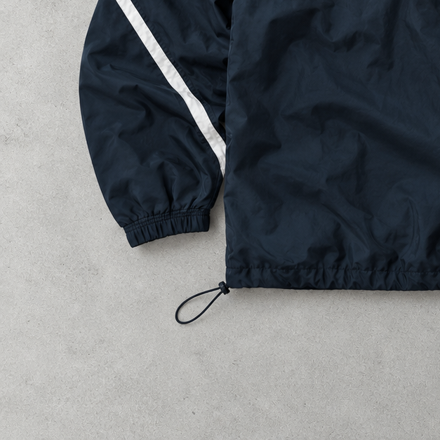 Reebok Windbreaker Marineblau Rare (XXL)