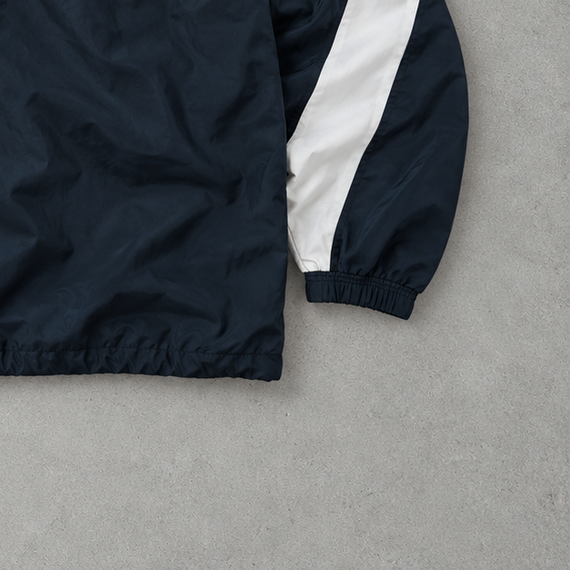 Reebok Windbreaker Marineblau Rare (XXL)