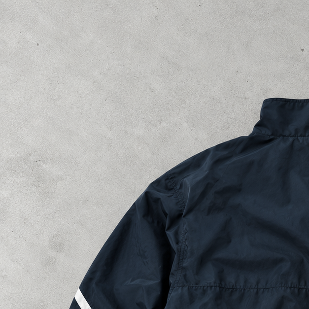 Reebok Windbreaker Marineblau Rare (XXL)