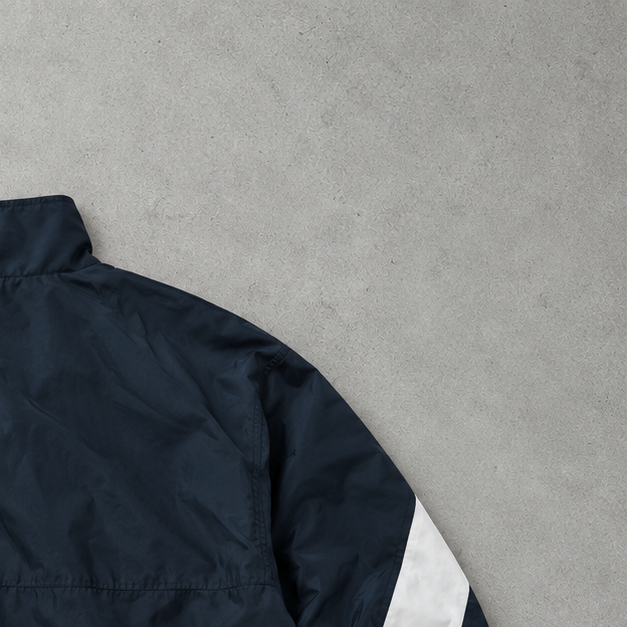 Reebok Windbreaker Marineblau Rare (XXL)