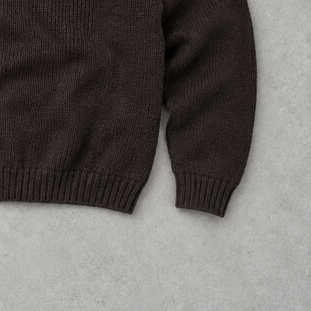 Ralph Lauren Sweater Schwarz Limited (M) Stitched Logo