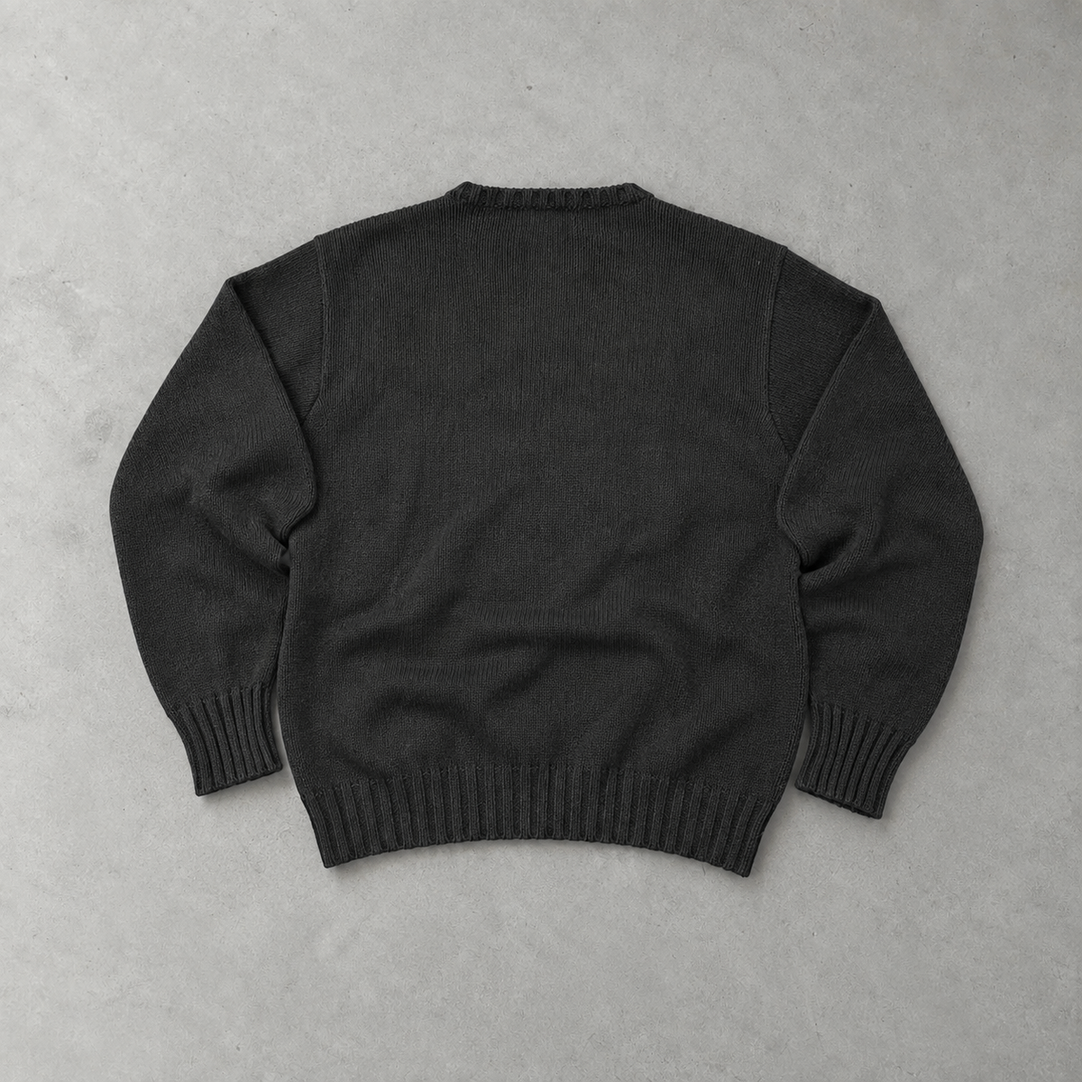 Ralph Lauren Sweater Schwarz Limited (M) Stitched Logo