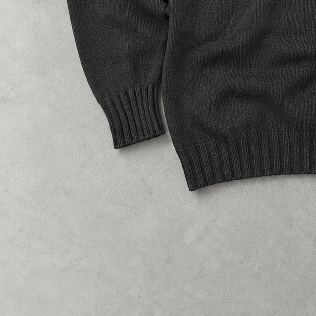Ralph Lauren Sweater Schwarz Limited (M) Stitched Logo