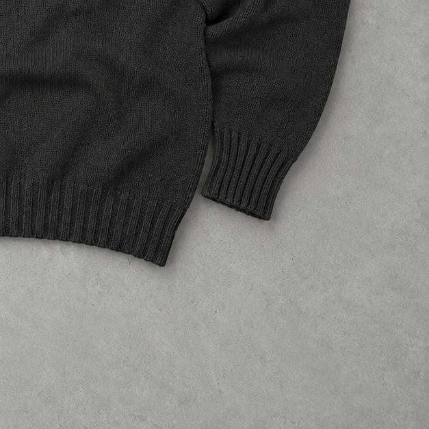 Ralph Lauren Sweater Schwarz Limited (M) Stitched Logo