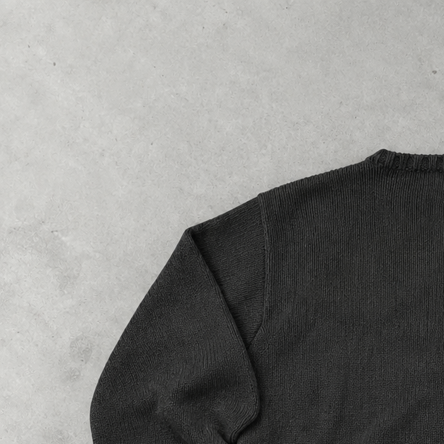 Ralph Lauren Sweater Schwarz Limited (M) Stitched Logo
