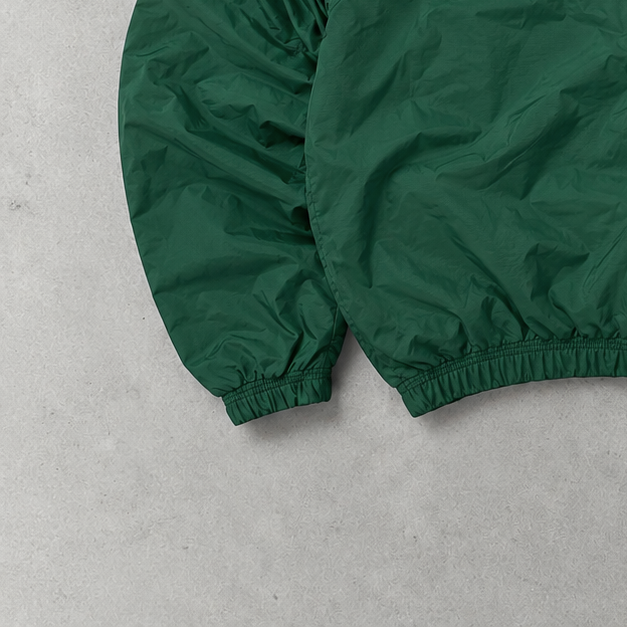 Adidas Trainingsjacke Dunkelgrün/Grün Selten (XL) gesticktes Logo