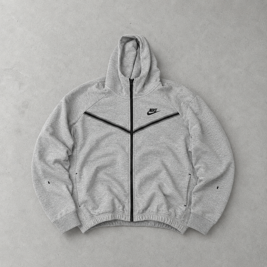 Nike Tech Fleece Jacke Grau Selten (Größe S)