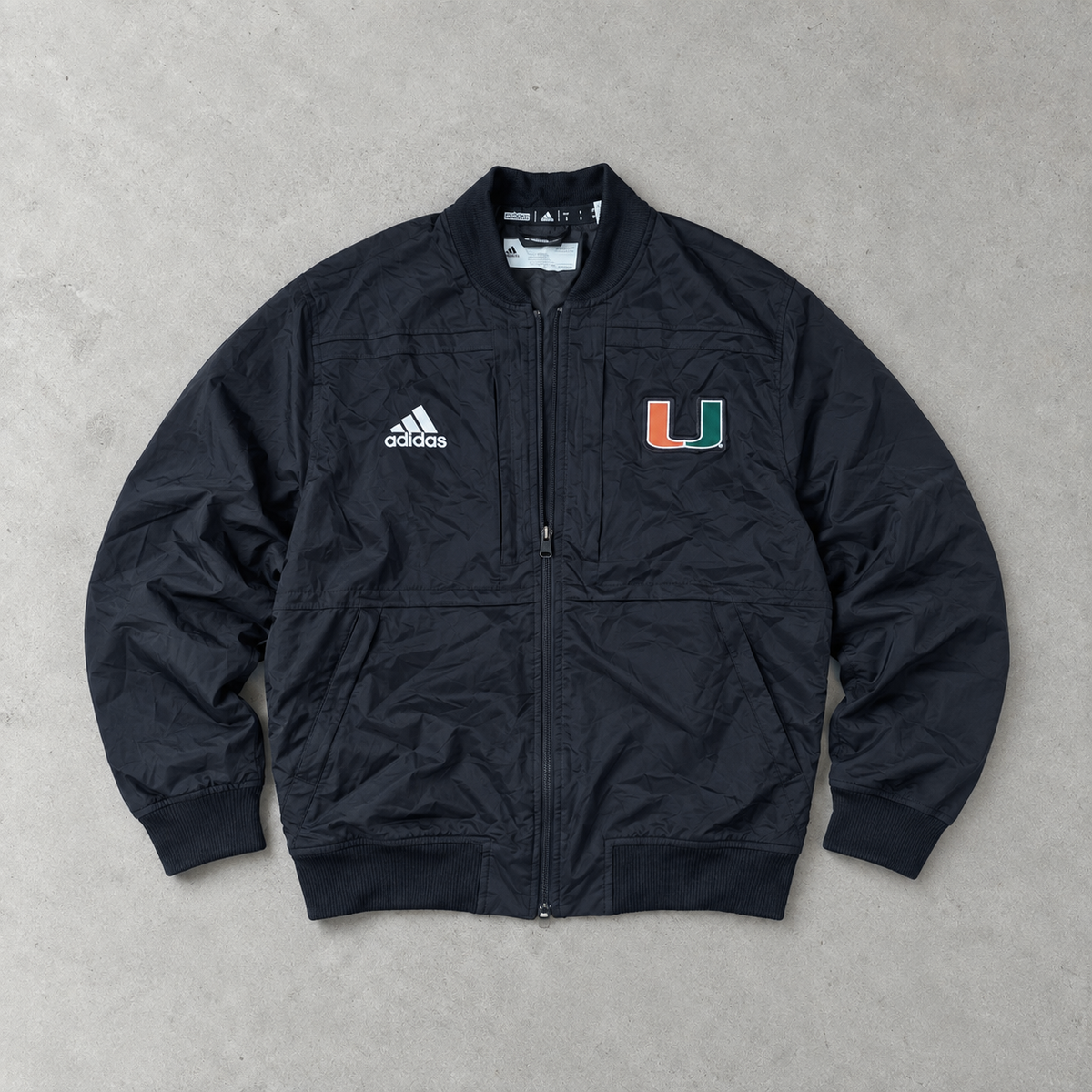 Adidas Bomberjacke Schwarz Selten (S)