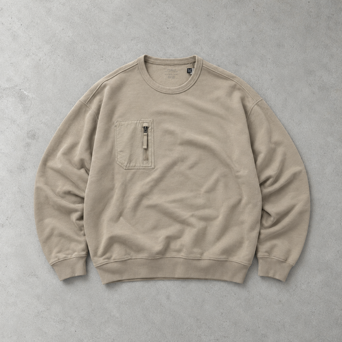 Polo Ralph Lauren Sweater Beige Rare (XXL)