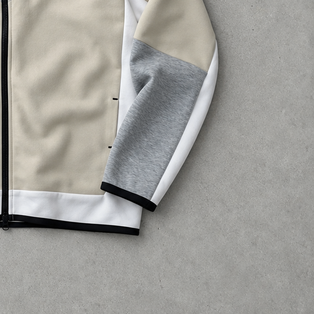 Nike Hoodie Beige Rare (S)
