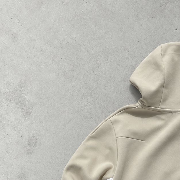 Nike Hoodie Beige Rare (S)