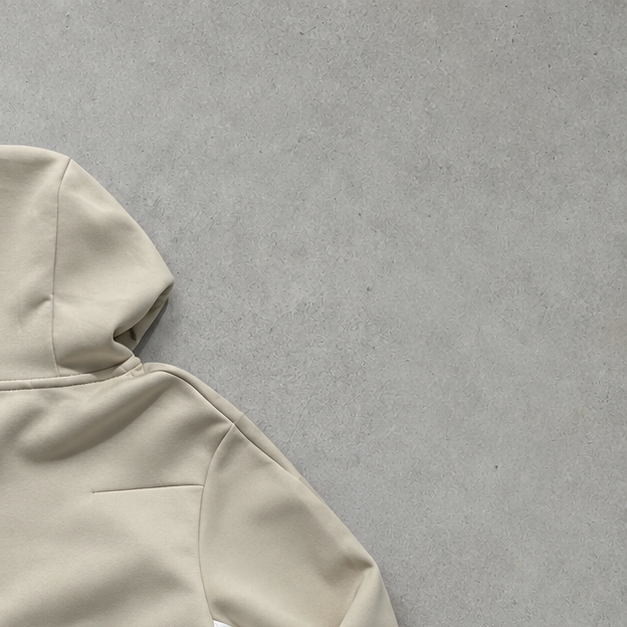 Nike Hoodie Beige Rare (S)