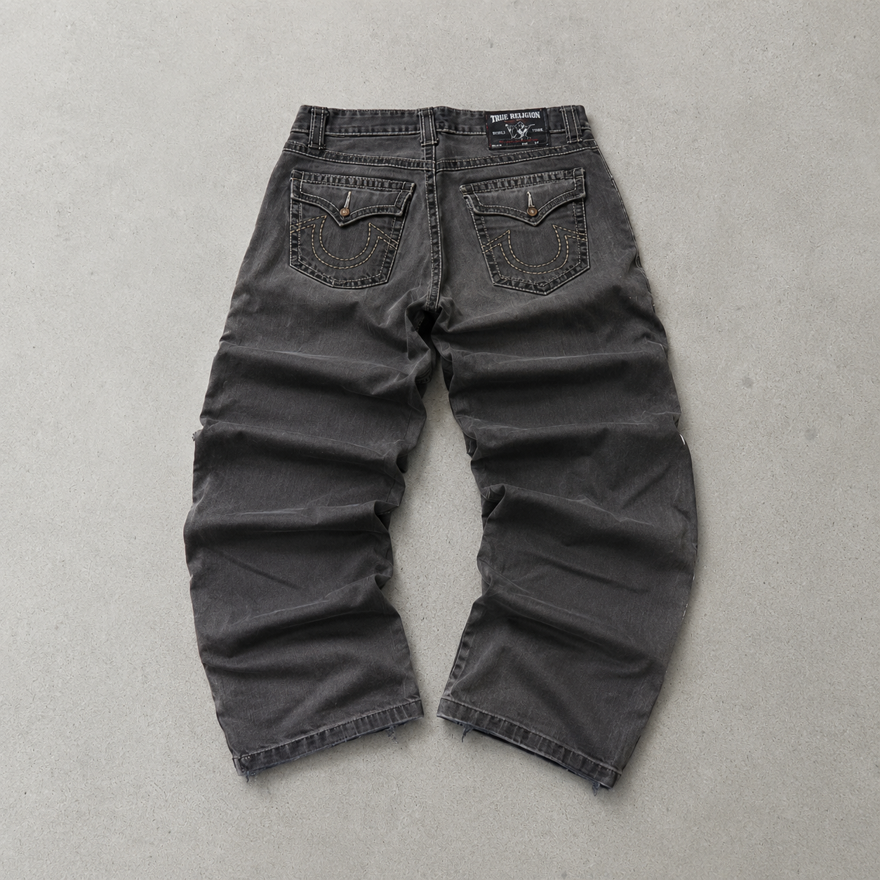 True Religion Jeans Grau Rare (L)