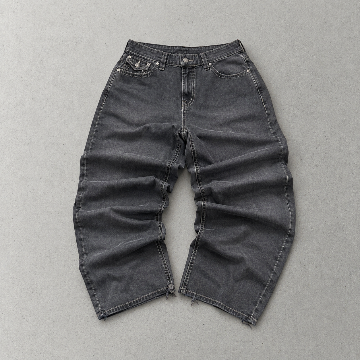 True Religion Jeans Grau Rare (L)