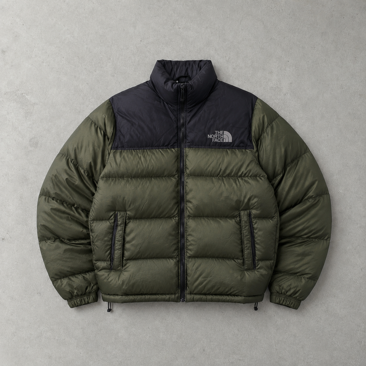 The North Face Jacket Dunkelgrün, Schwarz Rare (S)