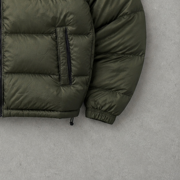 The North Face Jacket Dunkelgrün, Schwarz Rare (S)