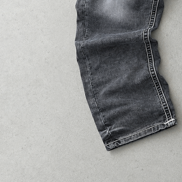 Y2K Vintage True Religion Baggy Jeans Grau Rare (M)