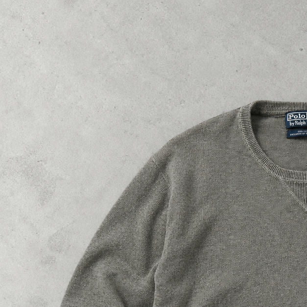 Ralph Lauren Crewneck Sweater Khaki Rare (XXL)