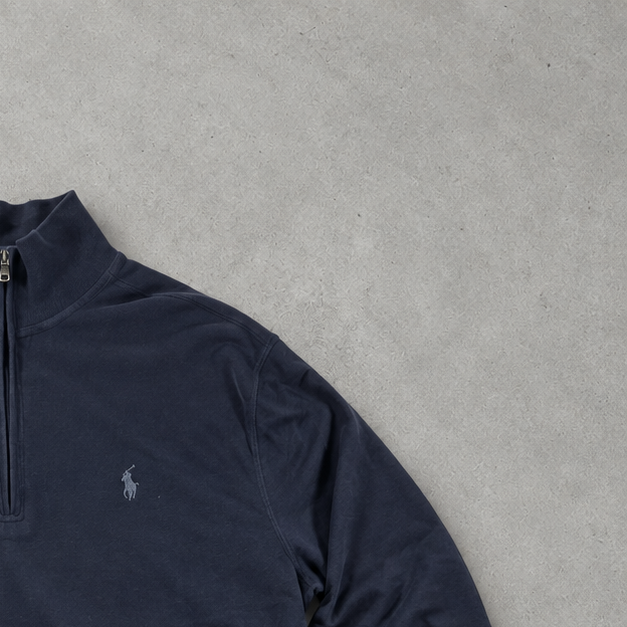 Ralph Lauren Sweater Marineblau Limited (M) Stitched Logo