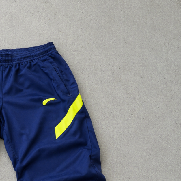 Nike Pants Marineblau, Gelb Limited (S)