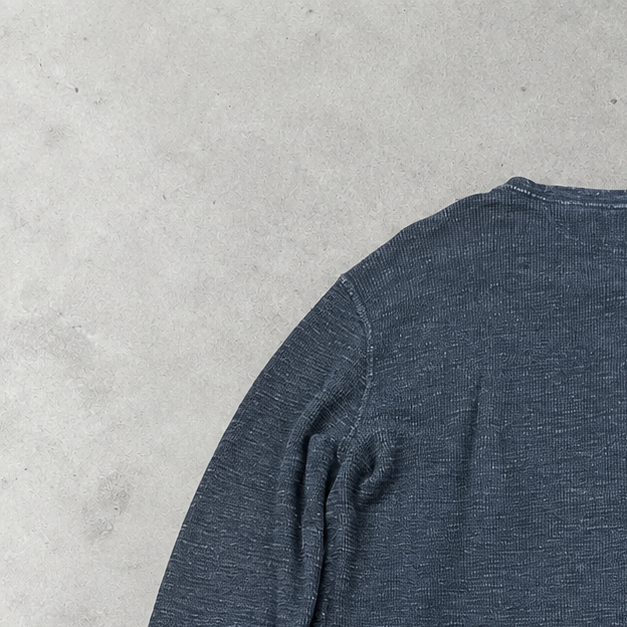 Ralph Lauren Shirt Marineblau Rare (M) Stitched Logo