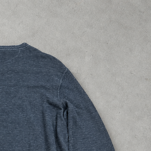 Ralph Lauren Shirt Marineblau Rare (M) Stitched Logo