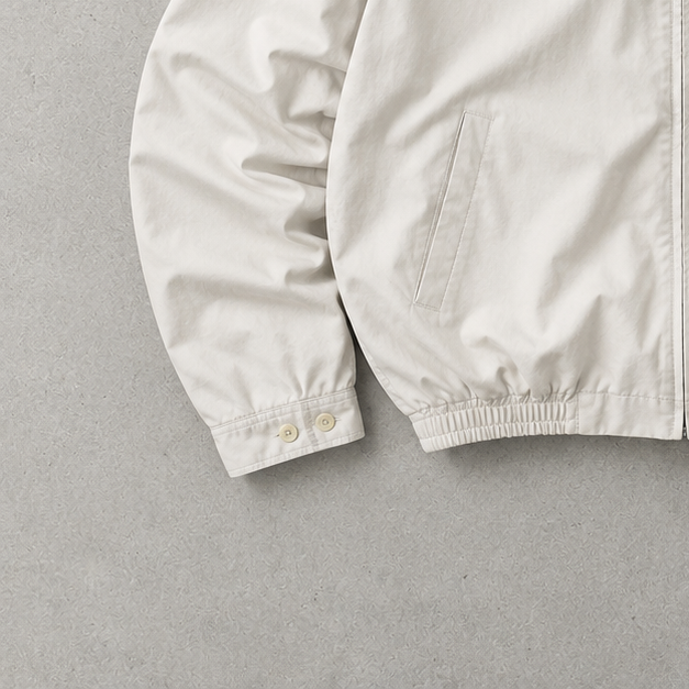 Ralph Lauren Harrington Jacket Weiß, Marineblau Limited (L)
