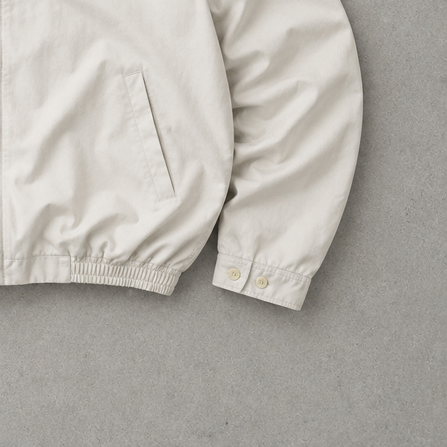 Ralph Lauren Harrington Jacket Weiß, Marineblau Limited (L)