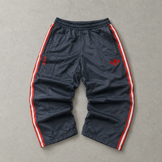Adidas Jacket Schwarz, Rot Rare (L)