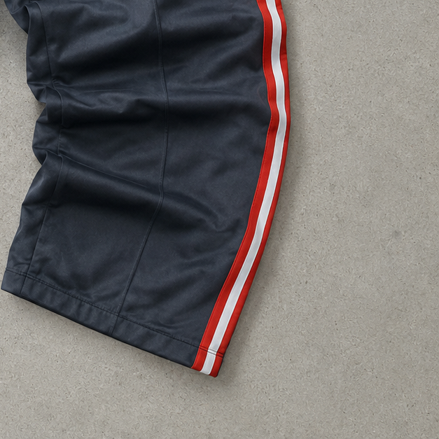 Adidas Jacket Schwarz, Rot Rare (L)