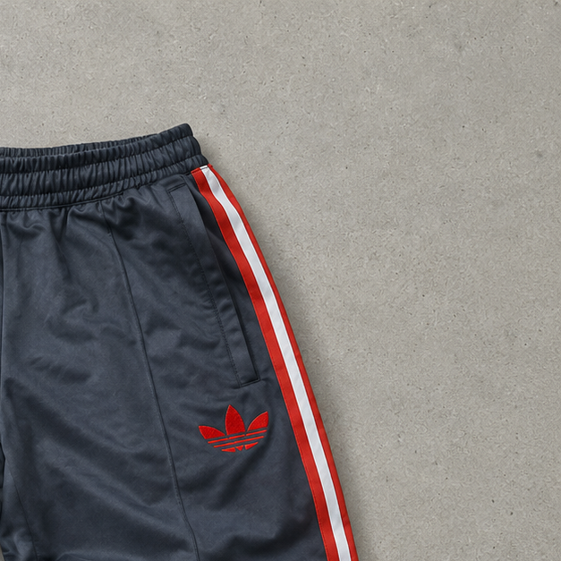 Adidas Jacket Schwarz, Rot Rare (L)