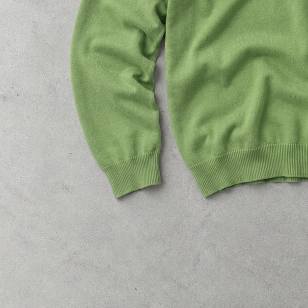 Ralph Lauren Sweater Schwarz, Grün Rare (XXL) Stitched Logo