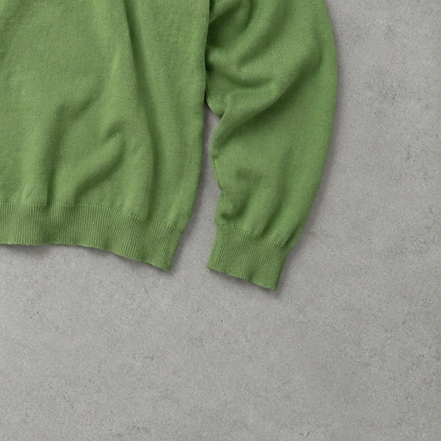 Ralph Lauren Sweater Schwarz, Grün Rare (XXL) Stitched Logo
