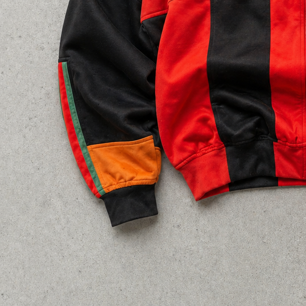 80s Adidas Jacket Bunt Rare (M) Stitched Logo