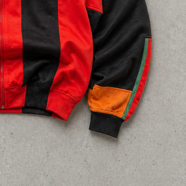 80s Adidas Jacket Bunt Rare (M) Stitched Logo