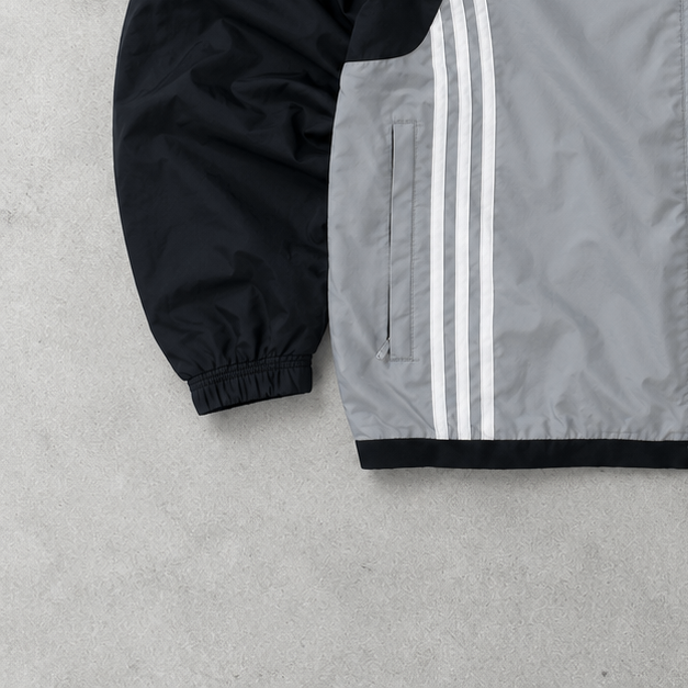 adidas Jacket Grau, Schwarz Rare (L)