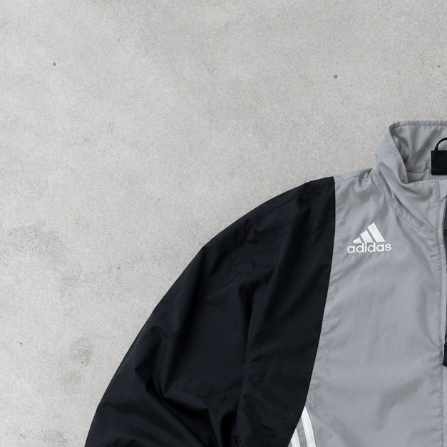 adidas Jacket Grau, Schwarz Rare (L)